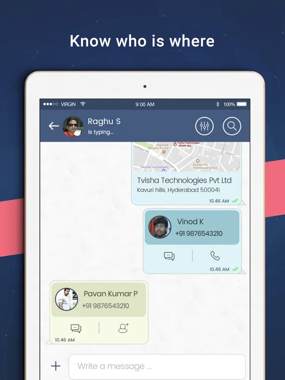 Troop Messenger - Team Chat iPad  Ekran Görüntüleri