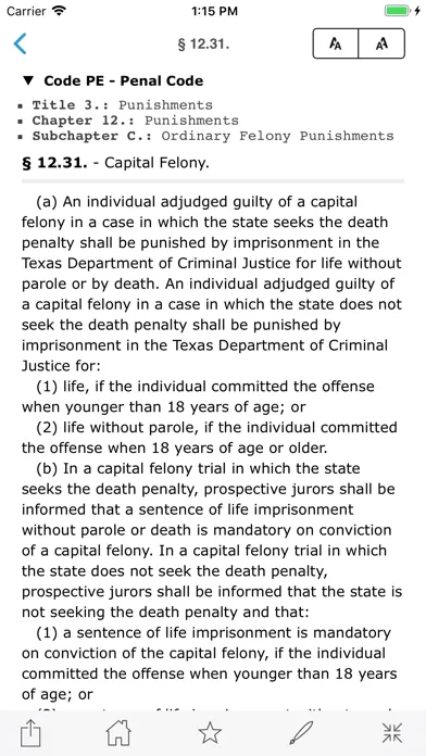 Zrzuty ekranu Kansas Statutes KS Laws
