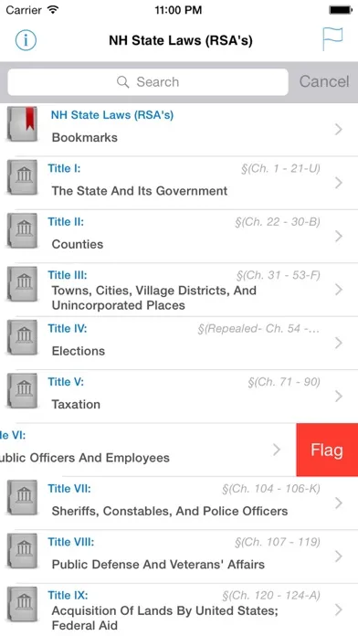 NH Laws, New Hampshire Codes應用截圖