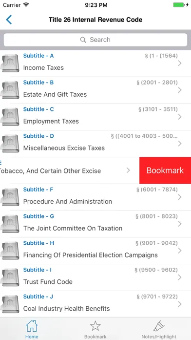 تصاویر US Code, Title 1 to 54 Codes