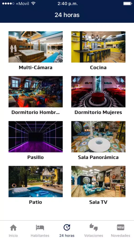 Big Brother Panamá سکرین شاٹس