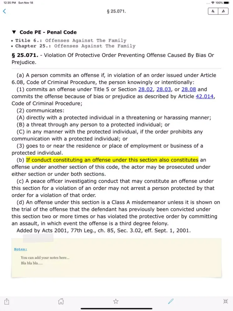 Captures d'écran de RI Rhode Island General Laws iPad 