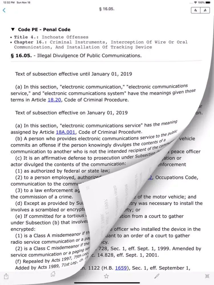 Captures d'écran de RI Rhode Island General Laws iPad 