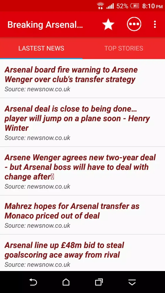Breaking Arsenal News應用截圖