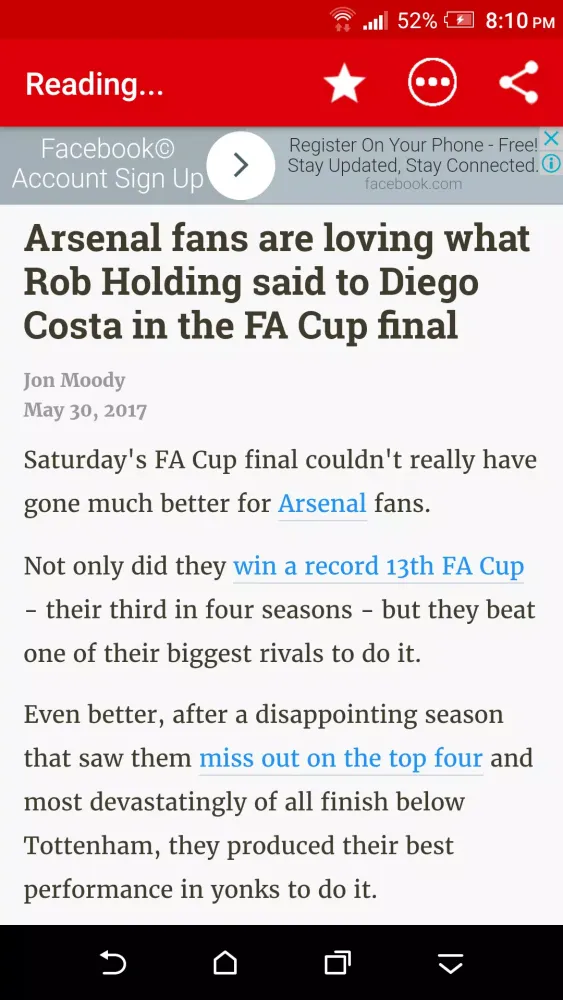Breaking Arsenal News應用截圖
