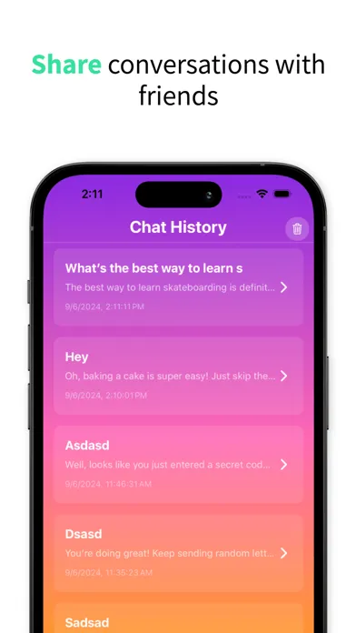 BadGPT - AI Chat Bot应用截图