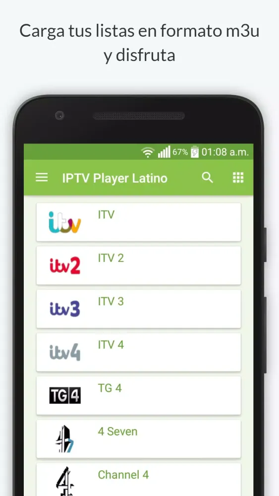 Capturas de pantalla de IPTV Player Latino