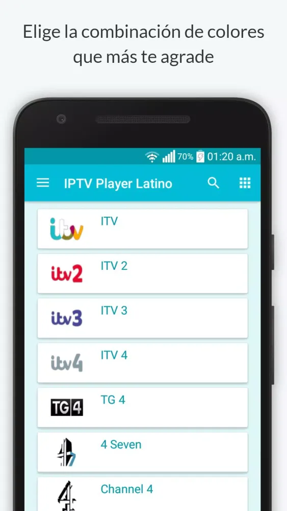 Capturas de pantalla de IPTV Player Latino