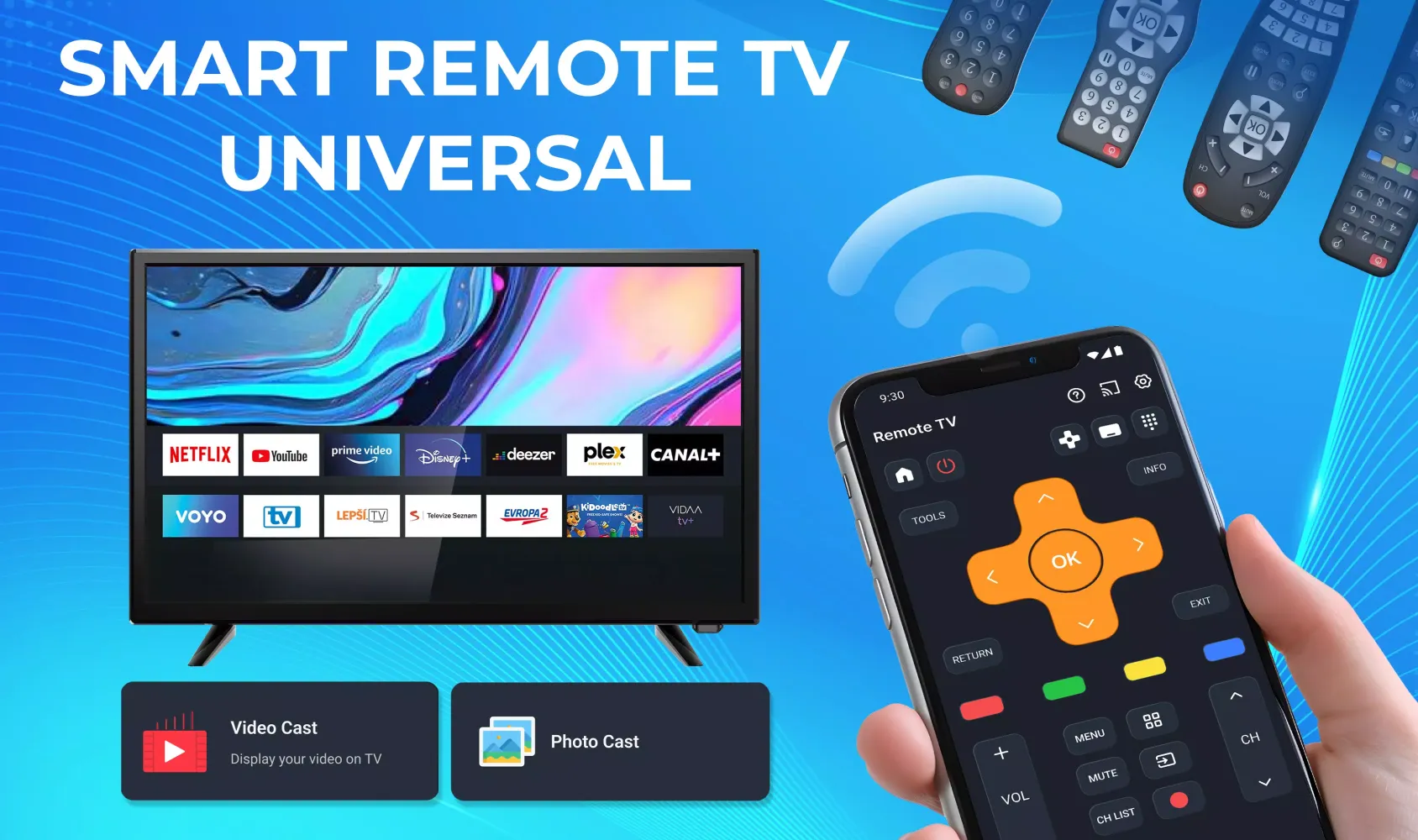 Smart TV Remote Control & Cast Ekran Görüntüleri