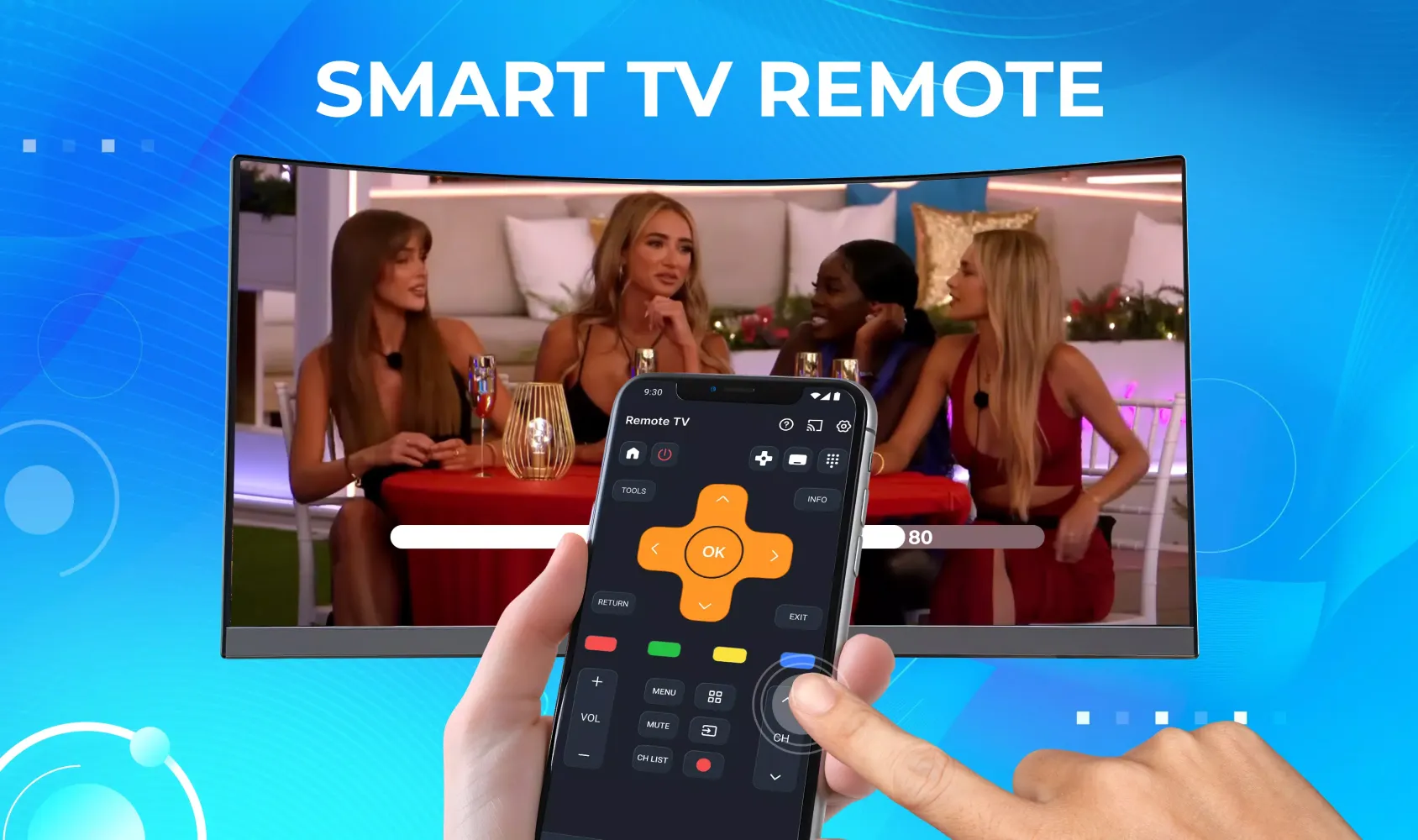 Smart TV Remote Control & Cast Ekran Görüntüleri