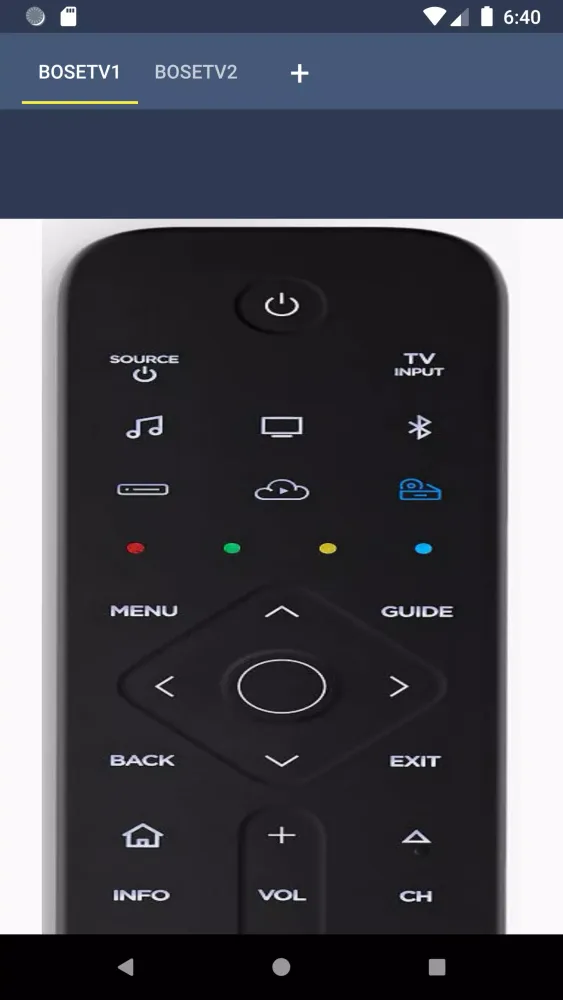 Screenshot di Bose TV Remote