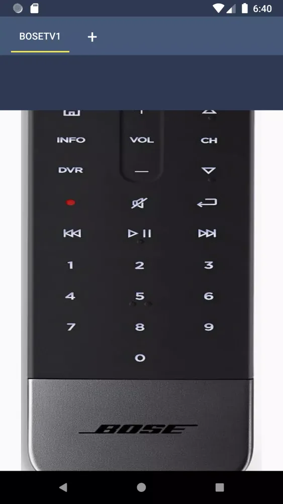Screenshot di Bose TV Remote
