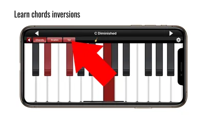 Ảnh chụp màn hình của Piano Chords & Scales