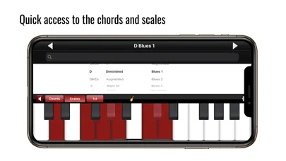 Ảnh chụp màn hình của Piano Chords & Scales