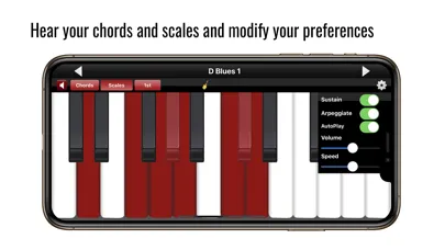 Ảnh chụp màn hình của Piano Chords & Scales