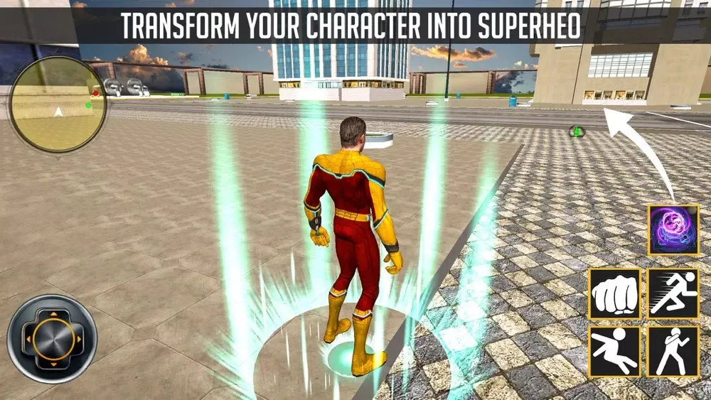 Tangkapan skrin Spider Hero Gangster Revenge