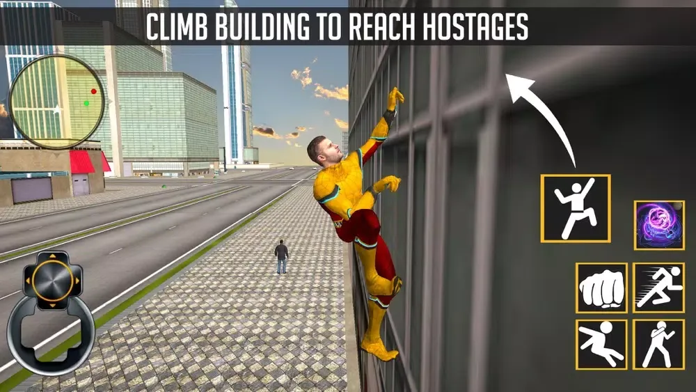 Tangkapan skrin Spider Hero Gangster Revenge