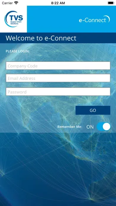 TVS SCS e-Connect Screenshots