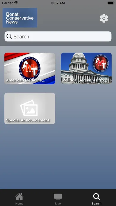 Capturas de pantalla de BCN Bonati Conservative News