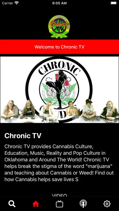Capturas de pantalla de Chronic TV