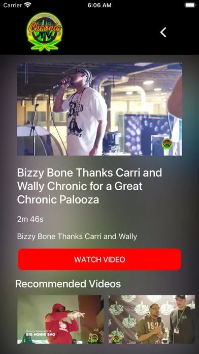 Capturas de pantalla de Chronic TV