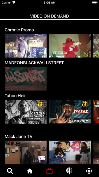 Capturas de pantalla de Chronic TV