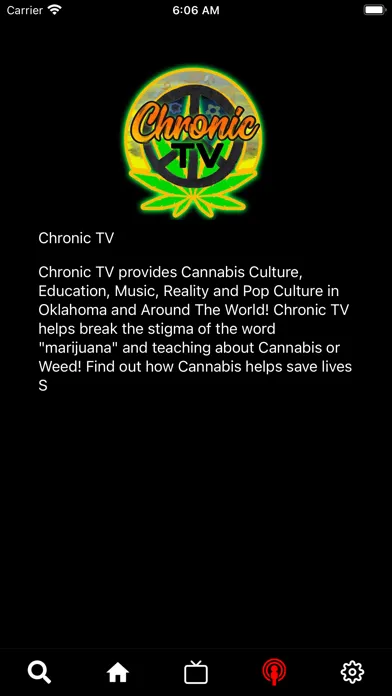 Capturas de pantalla de Chronic TV