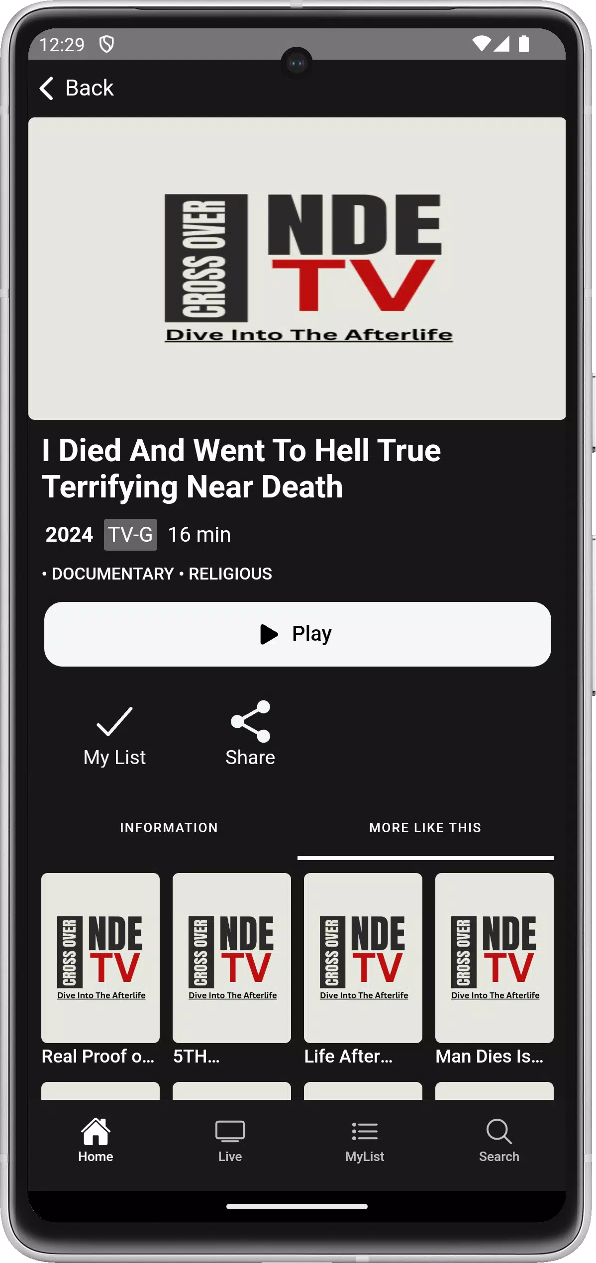 Grace Vision Networks Screenshots