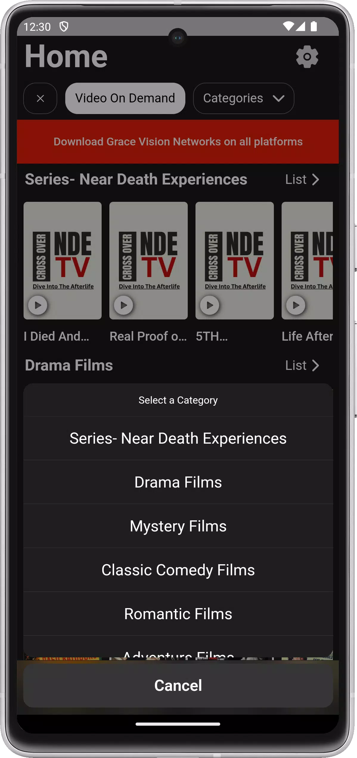 Grace Vision Networks Screenshots