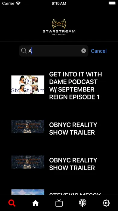 Star Stream Network スクリーンショット