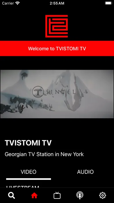 Tangkapan layar TVISTOMI TV