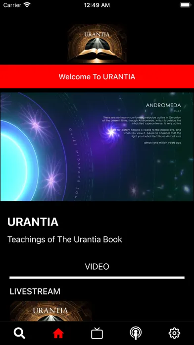 URANTIA स्क्रीनशॉट