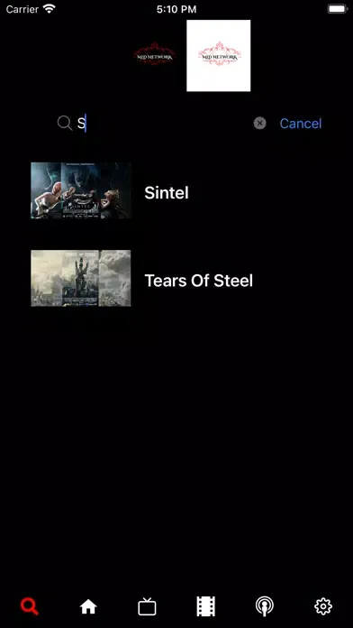Tangkapan skrin MLD Network TV