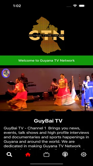 Guyana TV Network स्क्रीनशॉट