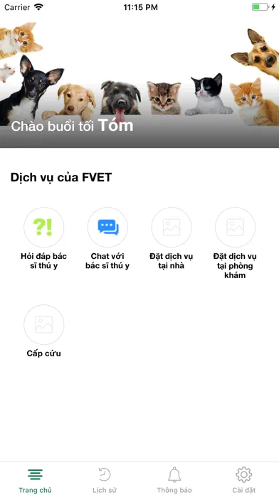 Ảnh chụp màn hình của FVET Vietnam