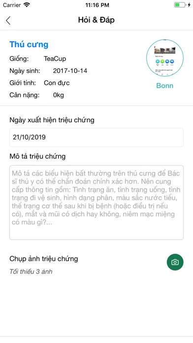 Ảnh chụp màn hình của FVET Vietnam