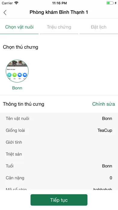 Ảnh chụp màn hình của FVET Vietnam