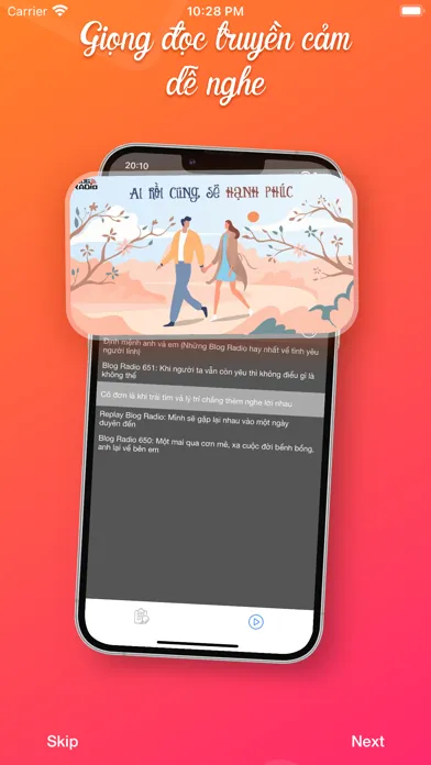 Capturas de pantalla de Blog Radio™