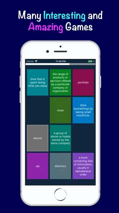 Capturas de pantalla de New Vocabulary for TOEIC® Test