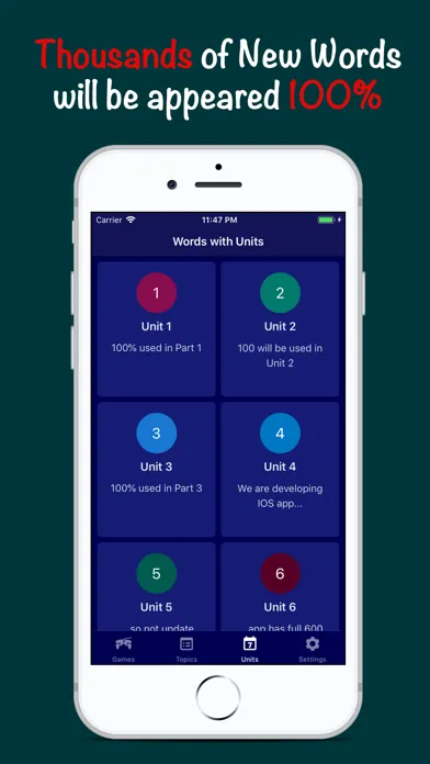 Capturas de pantalla de New Vocabulary for TOEIC® Test