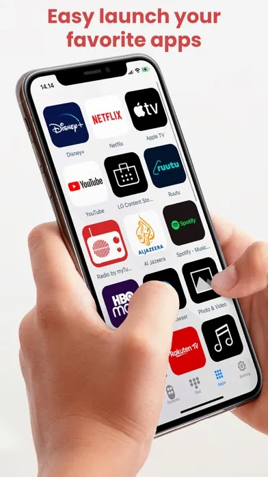 Tangkapan skrin TV Remote Universal