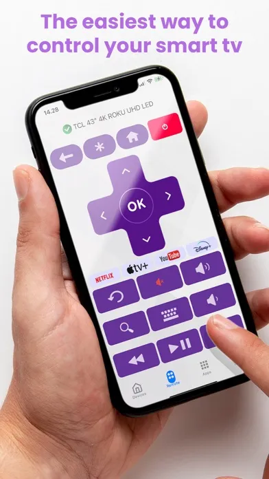 Tangkapan skrin TV Remote Universal