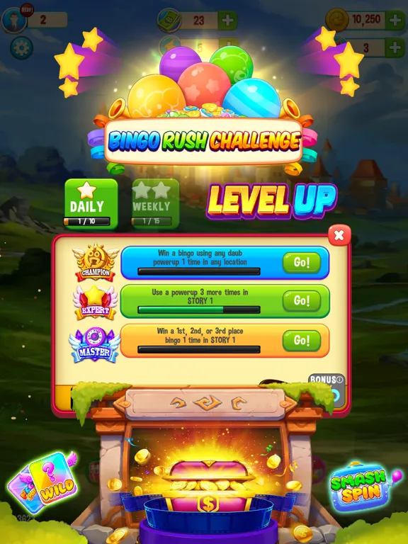 Capturas de tela do Bingo Story Fun: Bingo Billion iPad 