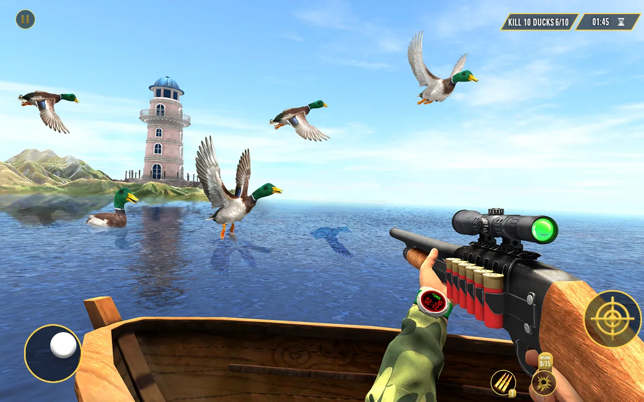 Screenshot di Duck hunting FPS Shooting Game