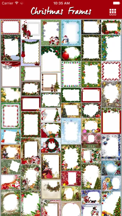 Captures d'écran de Christmas Photo Frames Effect