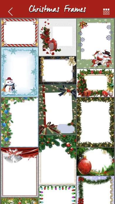 Captures d'écran de Christmas Photo Frames Effect
