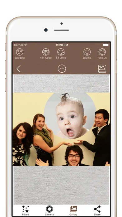 Capturas de pantalla de Funny Photo Frames & Funny picture Effects