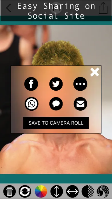 Zrzuty ekranu Male Hair Photo Editor - Macho