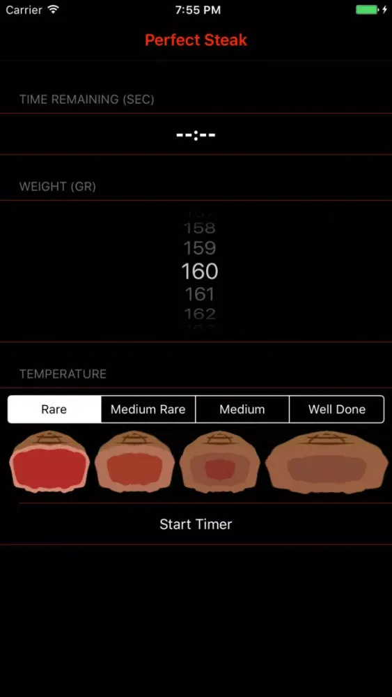 Capturas de pantalla de Perfect Steak Timer
