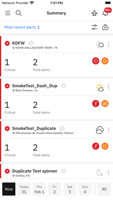 Capturas de tela do IBM Dashboard Visualization
